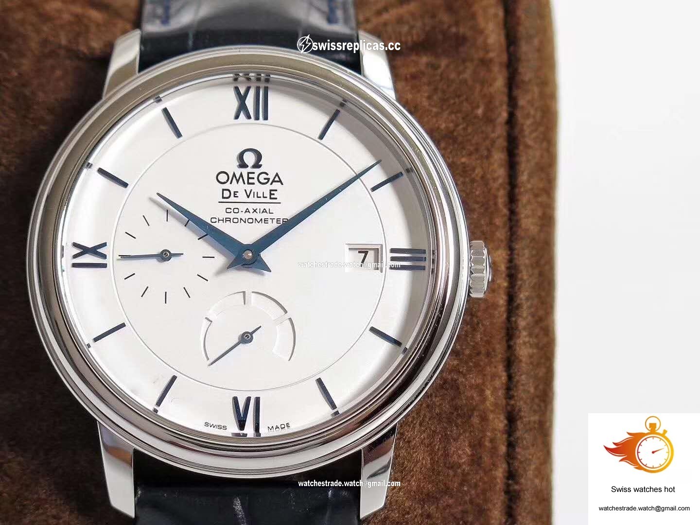 Omega De Ville Prestige Co-Axial Power Reserve 424.53.40.21.04.001 TW Factory White Dial 2