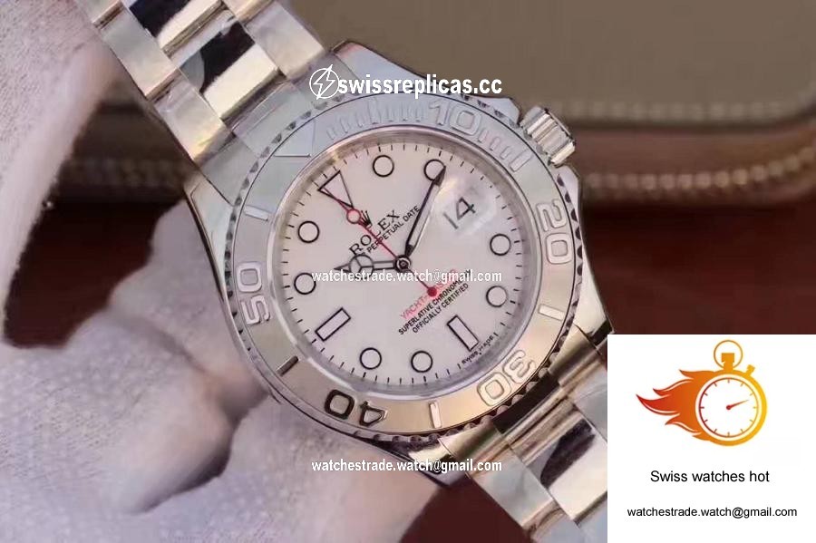 Rolex Yacht Master 116622 40mm EW Factory White Dial 2