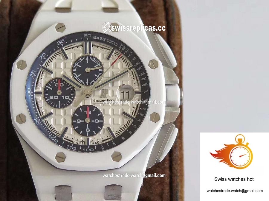 Audemars Piguet Royal Oak Offshore 26402CB.OO.A010CA.01 JF Factory V2 White Dial 2