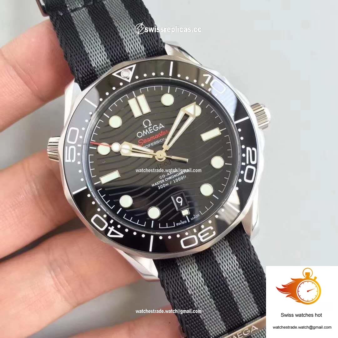 Omega Seamaster Diver 300M Baselworld 2018 210.30.42.20.01.001 VS Factory Black Dial 2
