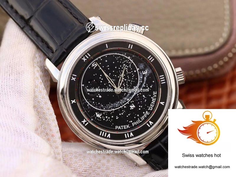 Patek Philippe Grand Complications Sky Moon Celestial 5102G Black Dial TW Factory 2