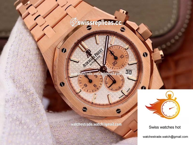 Audemars Piguet Royal Oak Chronograph 26315OR.OO.1256OR.01 OM Factory White Dial 2