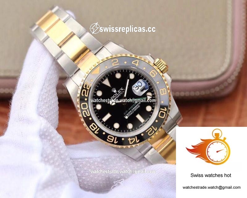 Rolex GMT Master II 116713LN EW Factory Yellow Gold Bezel 2