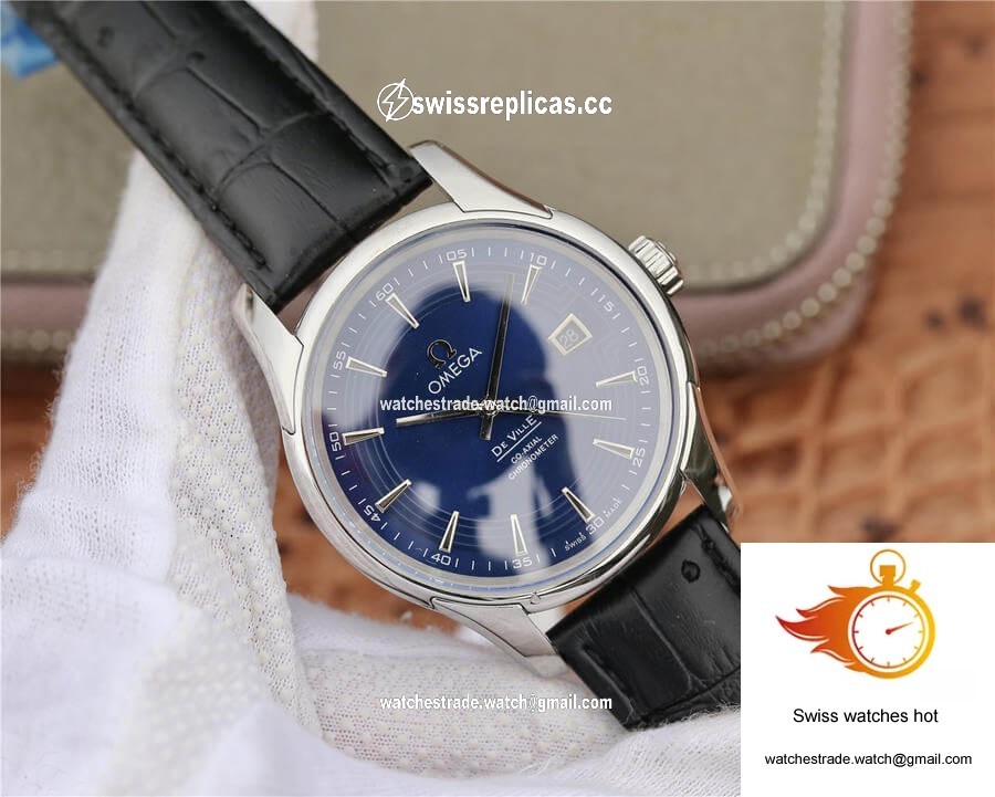 Omega De Ville 431.33.41.21.03.001 VS Factory Dark Blue Dial 2