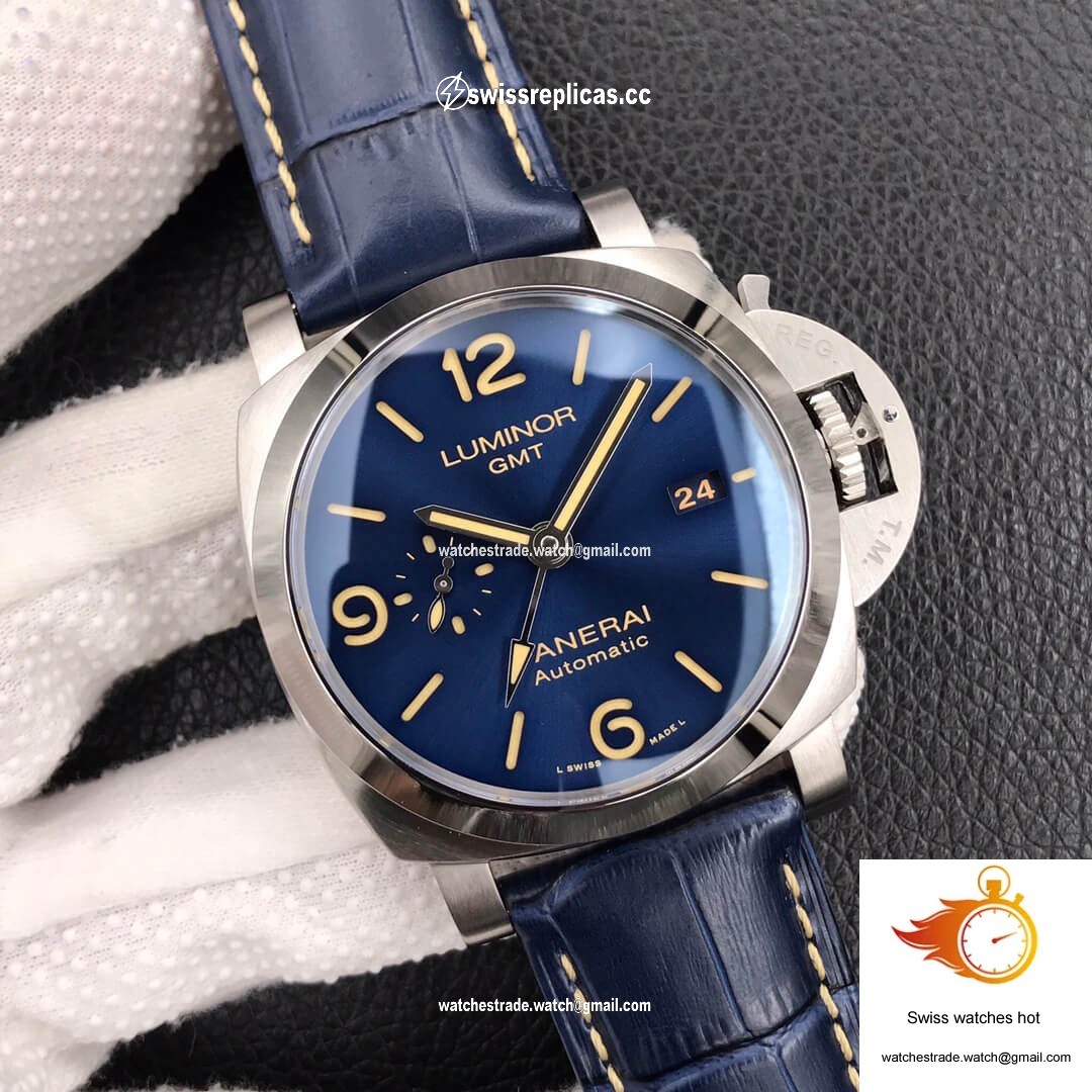 Panerai Luminor GMT PAM01033 VS Factory Dark Blue Dial 2