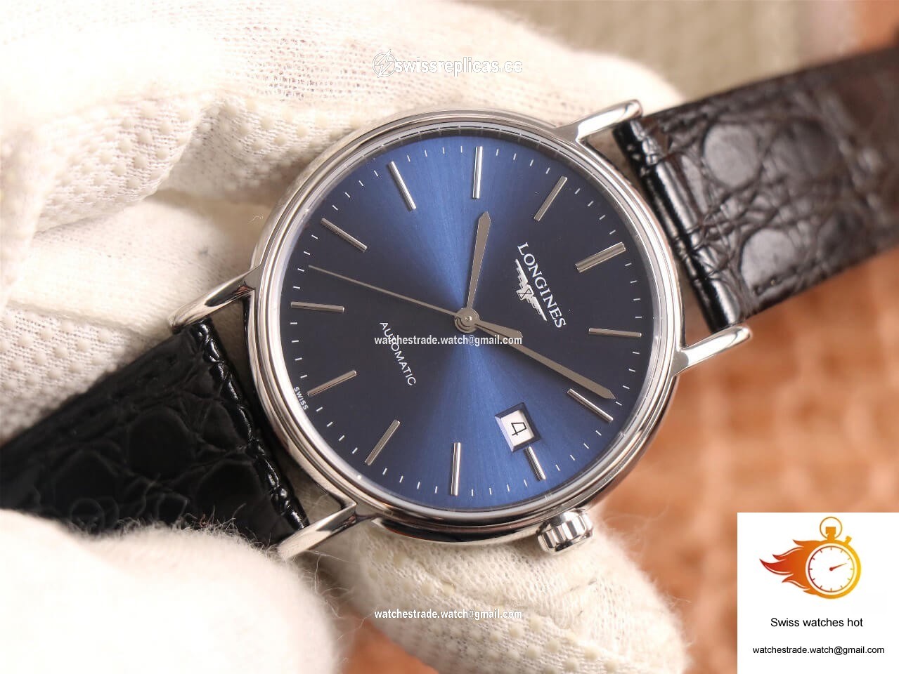 Longines Presence L4.921.4.92.2 KY Factory Blue Dial 2