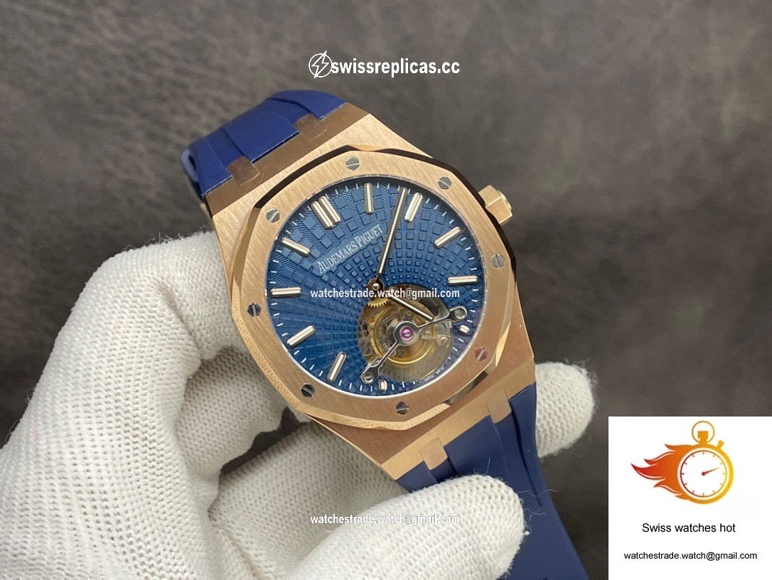 Audemars Piguet Royal Oak Tourbillon R8 Factory Rubber Strap 2