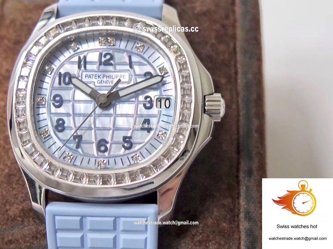 Patek Philippe Aquanaut 5072G-001 PPF Factory Light Blue Dial 2