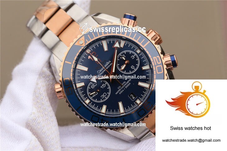 Omega Seamaster Ocean Planet 600M 215.20.46.51.03.001 OM Factory Blue Dial 2