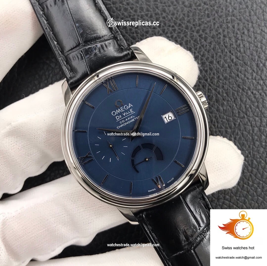 Omega De Ville 424.13.40.21.03.001 ZF Factory Blue Dial 2