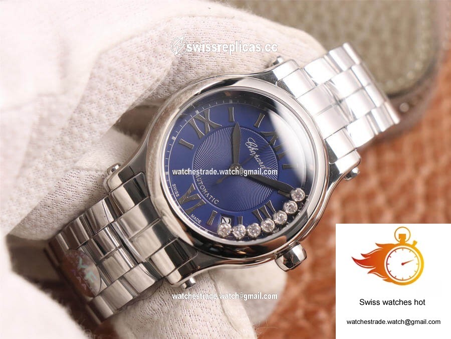 Chopard Happy Sport 278559-3009 YF Factory Blue Dial 2