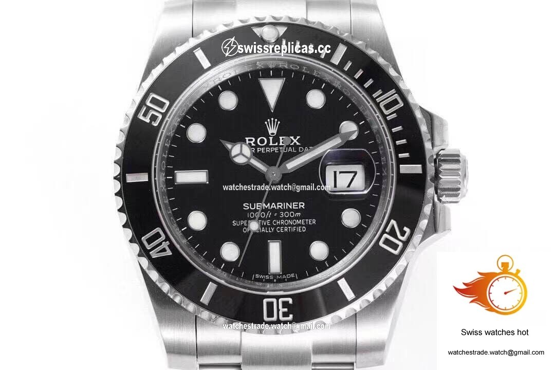 Rolex Submariner 116610LN-97200 ZF Factory Black Dial Stainless Steel Strap 2