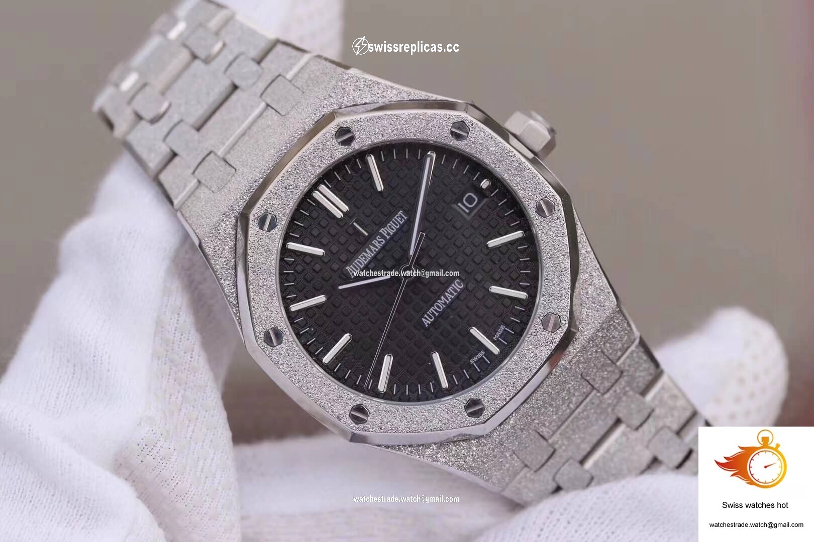 Audemars Piguet Royal Oak 15454BC.GG.1259BC.01 JH Factory Black Dial 2