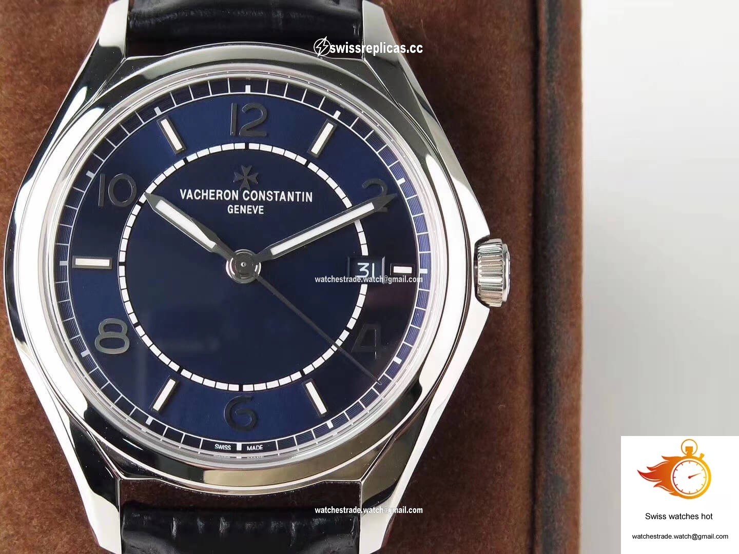 Vacheron Constantin Fiftysix 4600E/000A-B487 ZF Factory Blue Dial 2