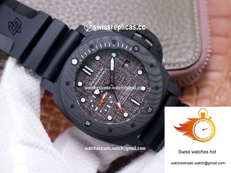 Panerai Submersible Luna Rossa PAM01039 VS Factory Black Carbon 2