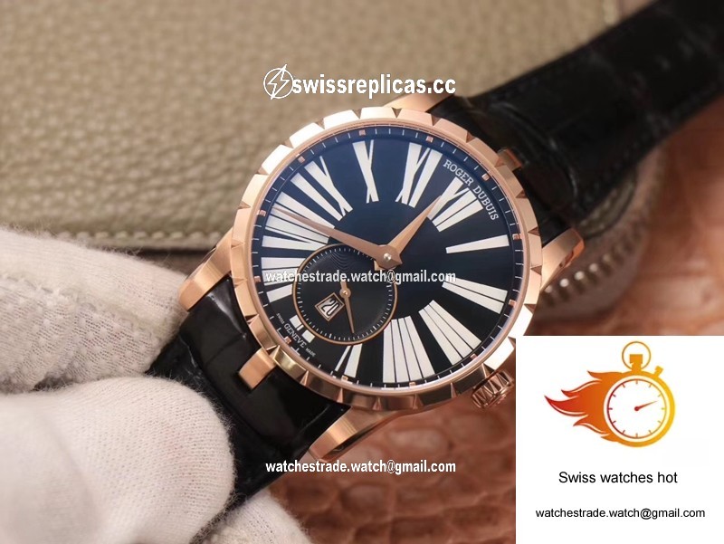 Roger Dubuis Excalibur DBEX0537 PF Factory Black Dial 2