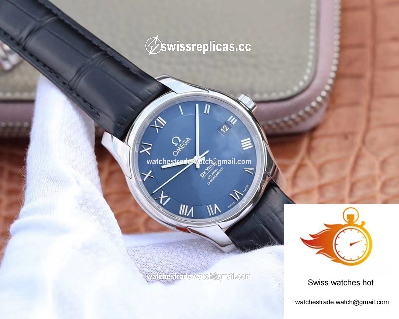 Omega De Ville 431.13.41.21.03.001 VS Factory Blue Dial 2