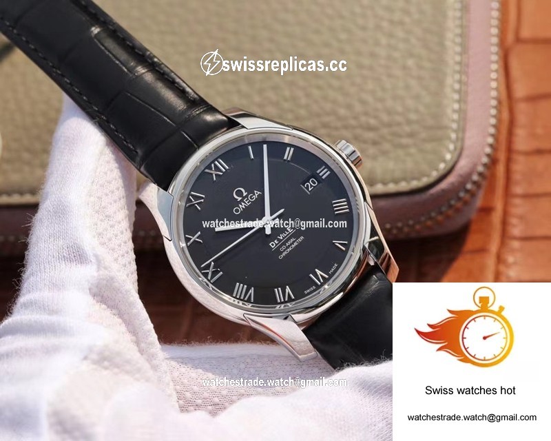 Omega De Ville 431.13.41.21.01.001 VS Factory Black Dial 2