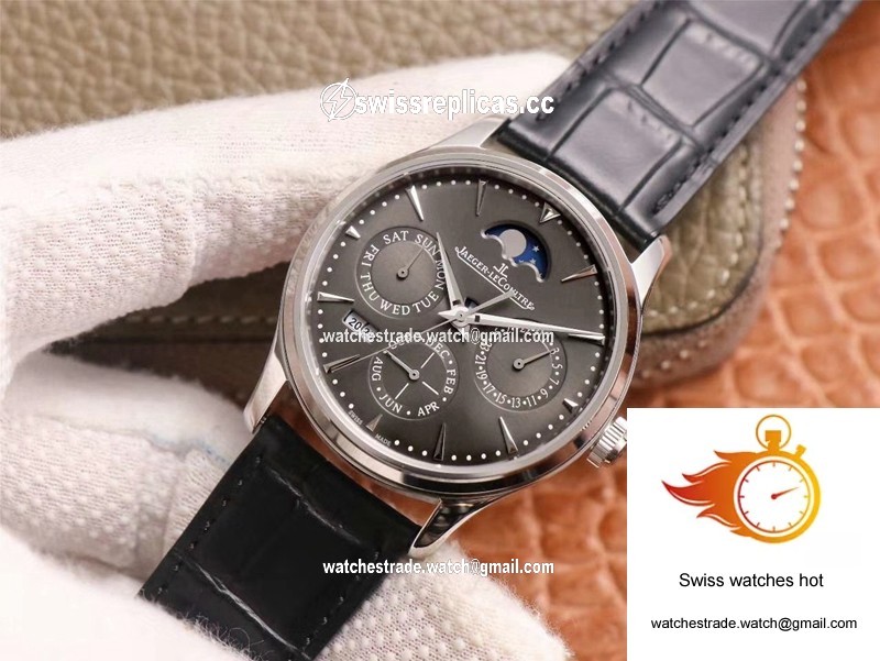 Jaeger-LeCoultre Master Ultra Thin Moon Perpetual Calendar 130354J V9 Factory Gray Dial 2