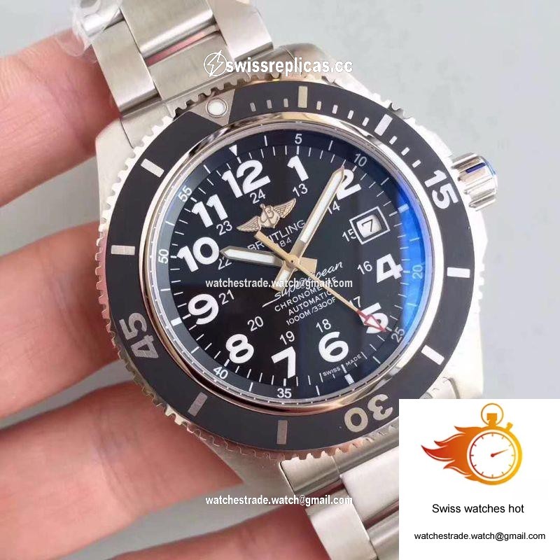 Breitling Superocean II 44MM A17392D7/BD68/162A GF Factory Deep Blue Dial 2