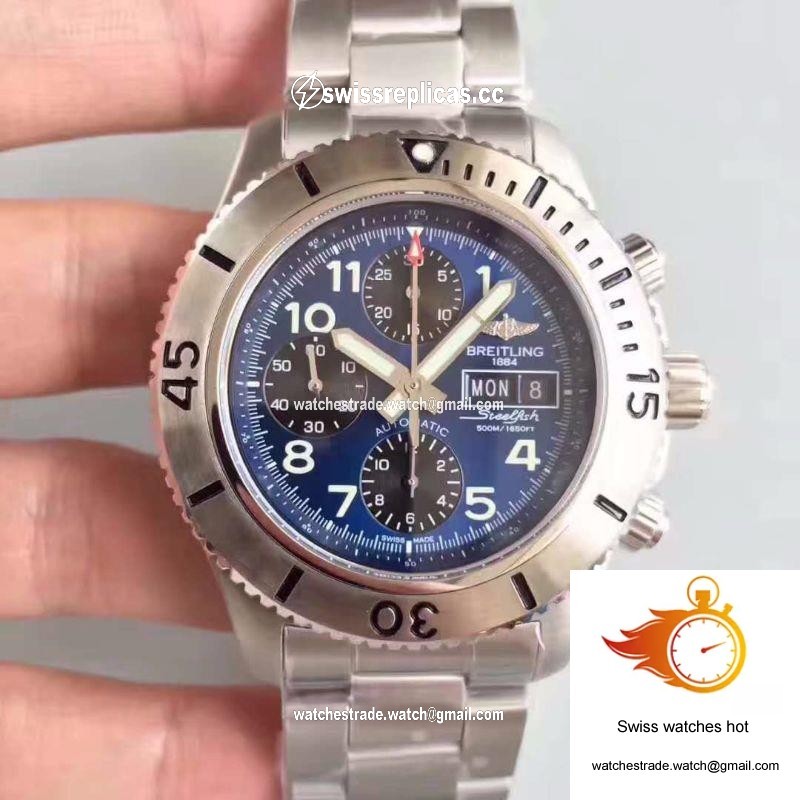 Breitling Superocean Chronograph Steelfish A13341C3/C893/227X/A20BASA.1 Blue Dial 2