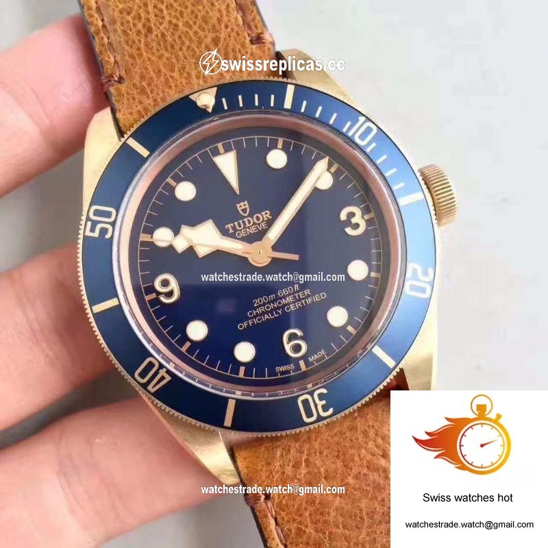 Tudor Heritage Black Bay Bronze M79250BM ZF Factory V4 Blue Dial 2