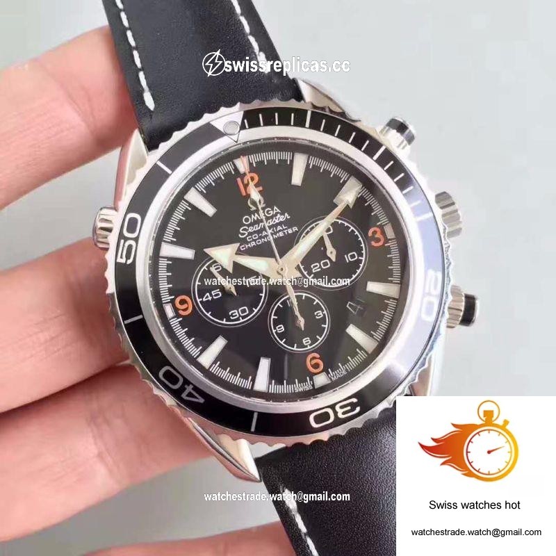Omega Seamaster Planet Ocean 600 M Co-Axial Chronograph 2210.51.00 OM Factory Black Dial 2