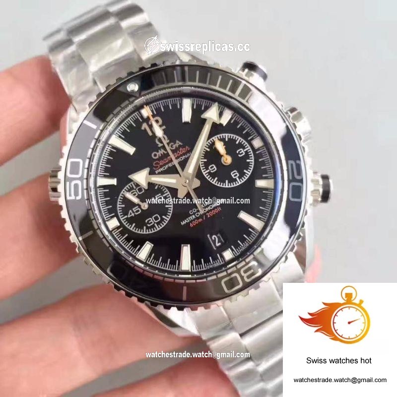 Omega Seamaster Planet Ocean 600M Chronograph 215.30.46.51.01.001 OM Factory V2 Black Dial 2