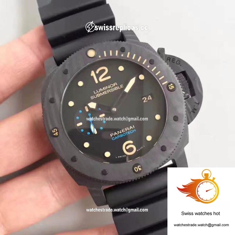 Panerai Luminor Submersible 1950 PAM616 VS Factory V3 Black Dial 2