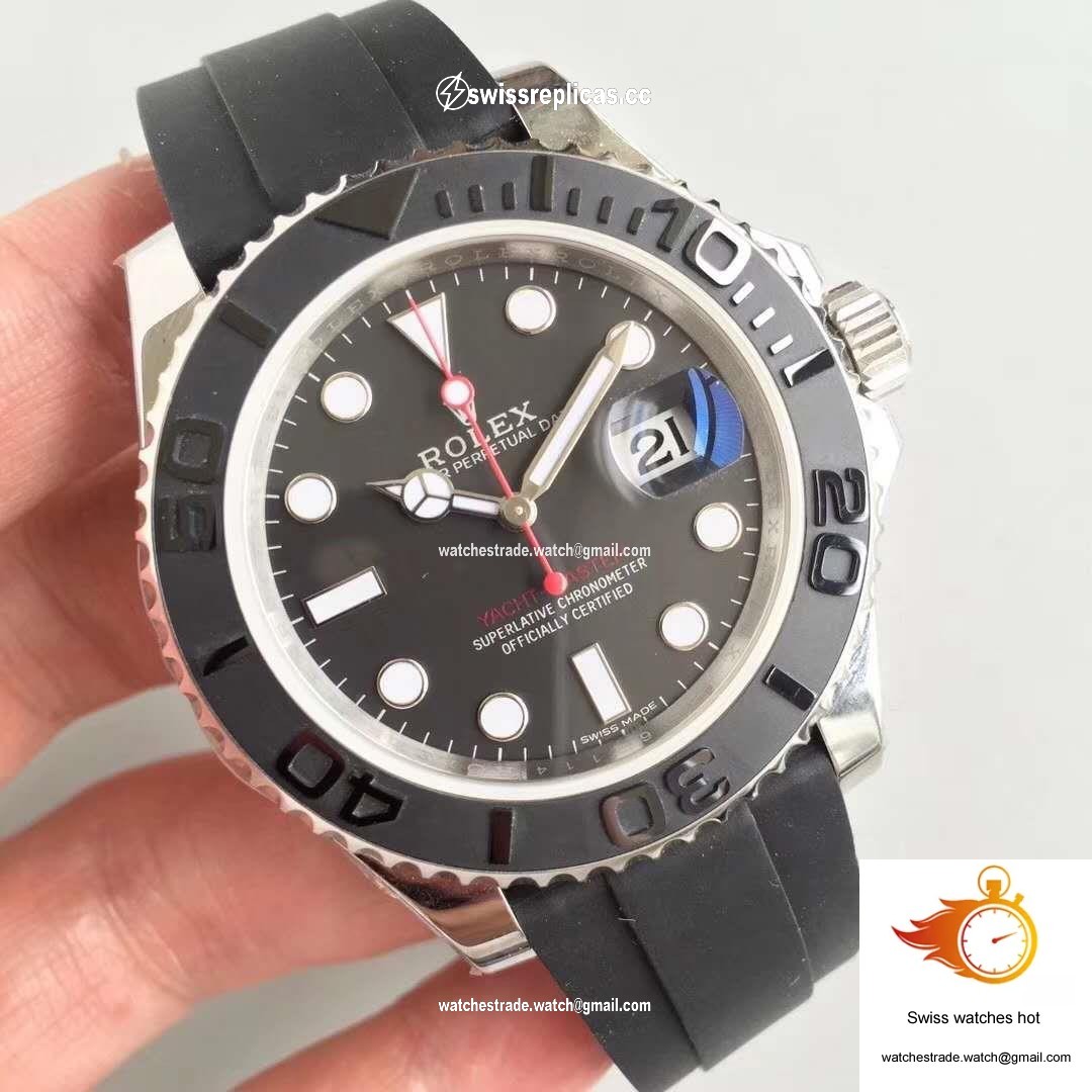Rolex Yacht Master Custom 116655 40mm AR Factory Stainless Steel Case 2