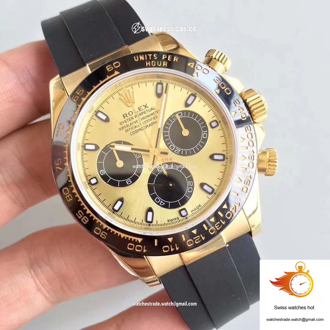 Rolex Daytona Cosmograph 116518LN AR Factory Champagne Dial 2