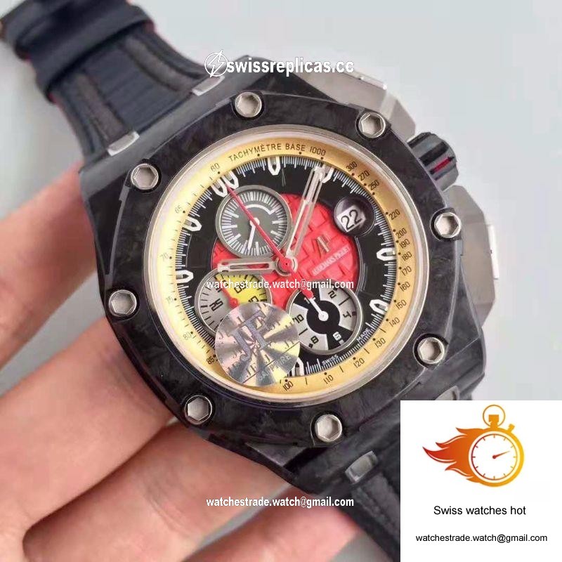 Audemars Piguet Royal Oak Offshore Grand Prix 26290IO.OO.A001VE.01 JF Factory V3 Red Dial 2