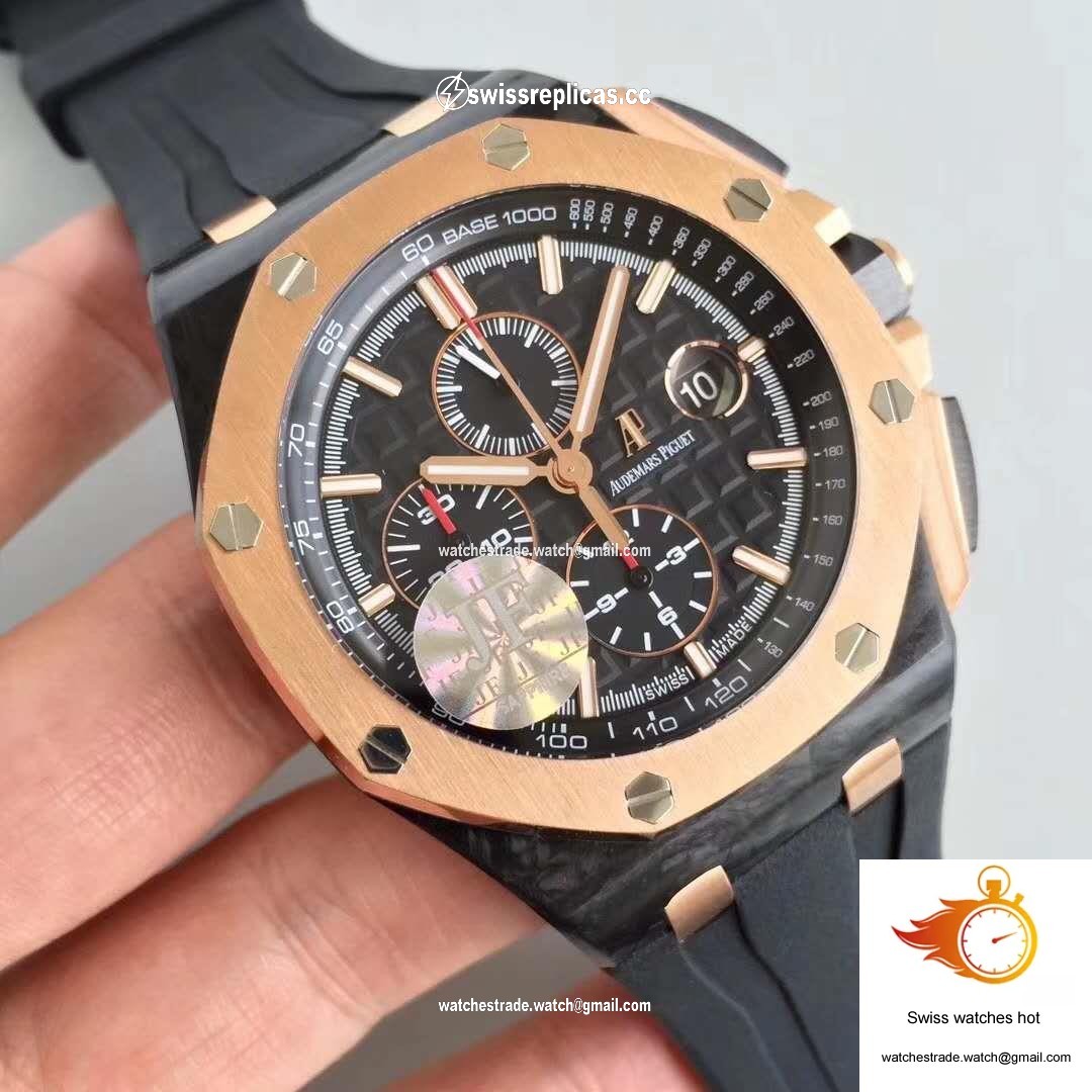 Audemars Piguet Royal Oak Offshore QE2 Cup 2016 26406FR.OO.A002CA.01 JF Factory V5 Black Dial 2