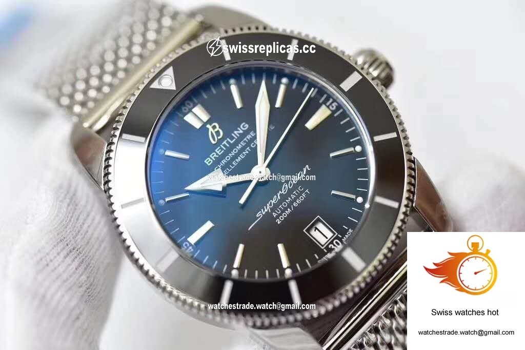 Breitling Superocean Heritage II 42 AB2010121B1A1 GF Factory Blue Dial 2