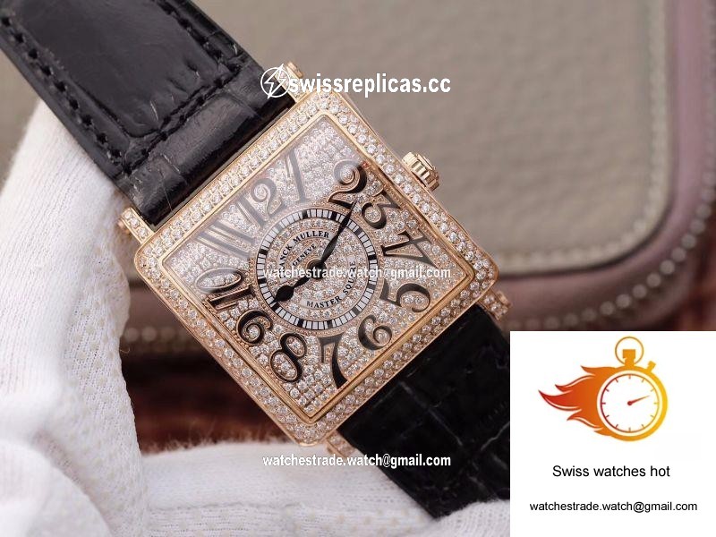 Franck Muller Master Square Ladies 6002 M QZ D GF Factory Diamond Dial 2