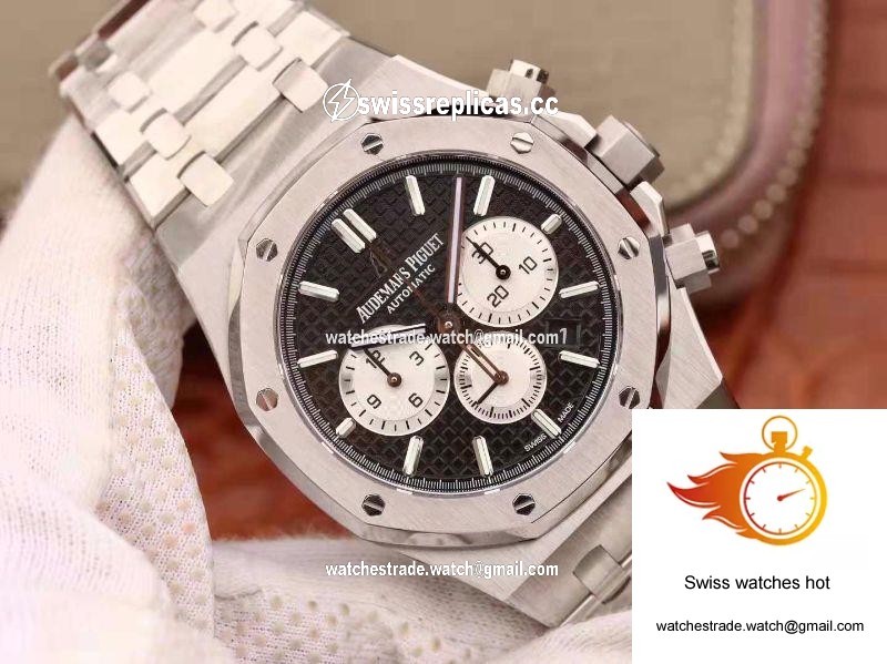 Audemars Piguet Royal Oak Chronograph 26331 OM Factory Black Dial 2