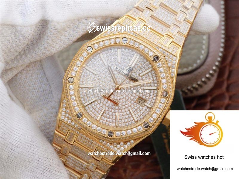 Audemars Piguet Royal Oak 15400.OR01 Diamonds Dial 2