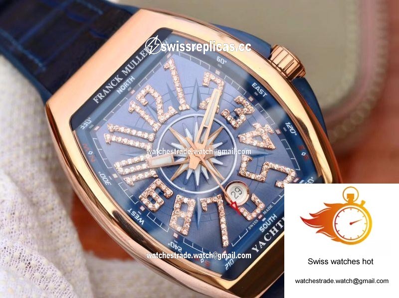 Franck Muller Vanguard V45 25th Anniversary Blue Dial 2