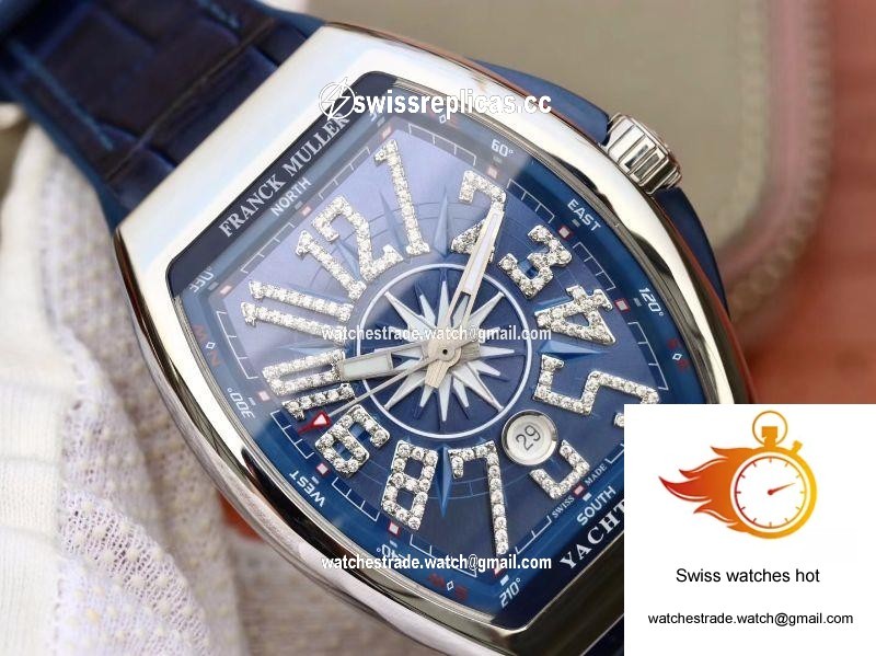 Franck Muller Vanguard V45 45MM Blue Dial 2
