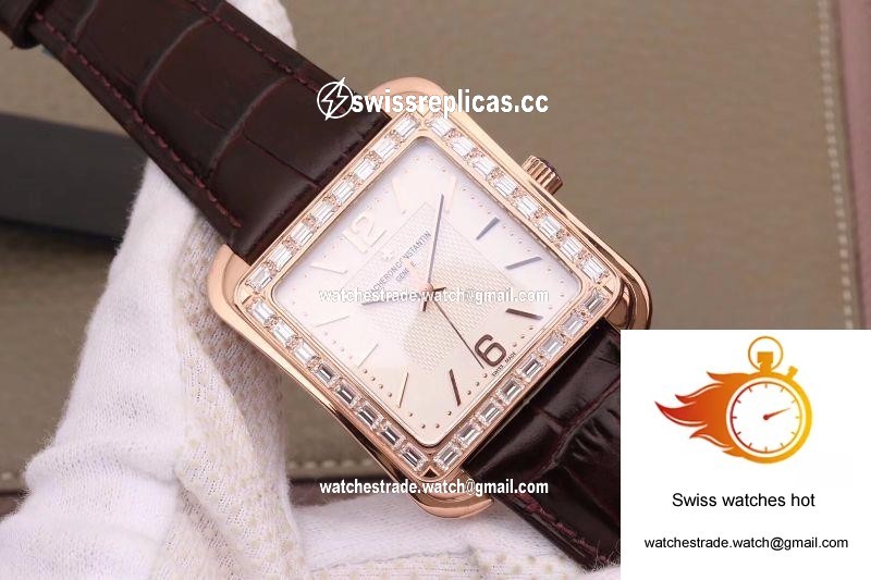 Vacheron Constantin Historiques Toledo 1951 86300/000R-9826 GS Factory 18K Rose Gold Silver Dial 2