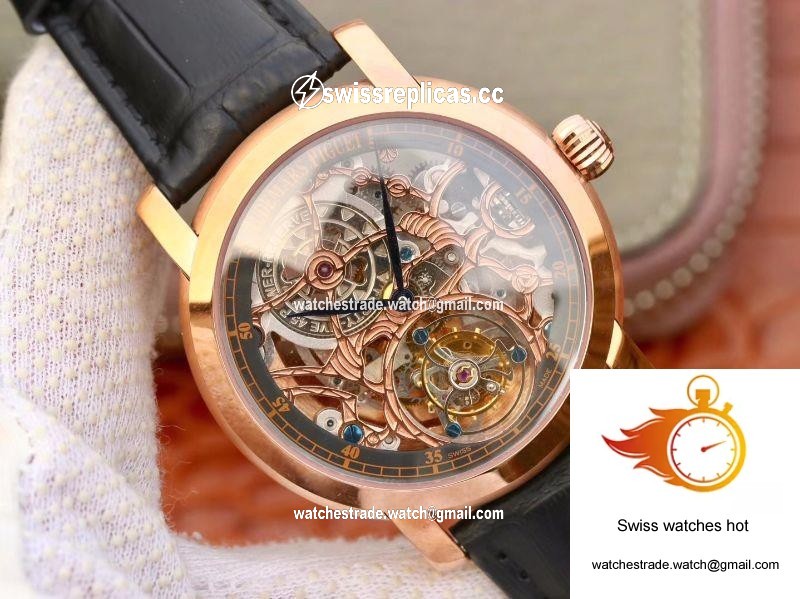 Audemars Piguet Jules Audemars Tourbillon 26357PT.ZZ.D028CR.01 18K Rose Gold Skeleton Dial 2