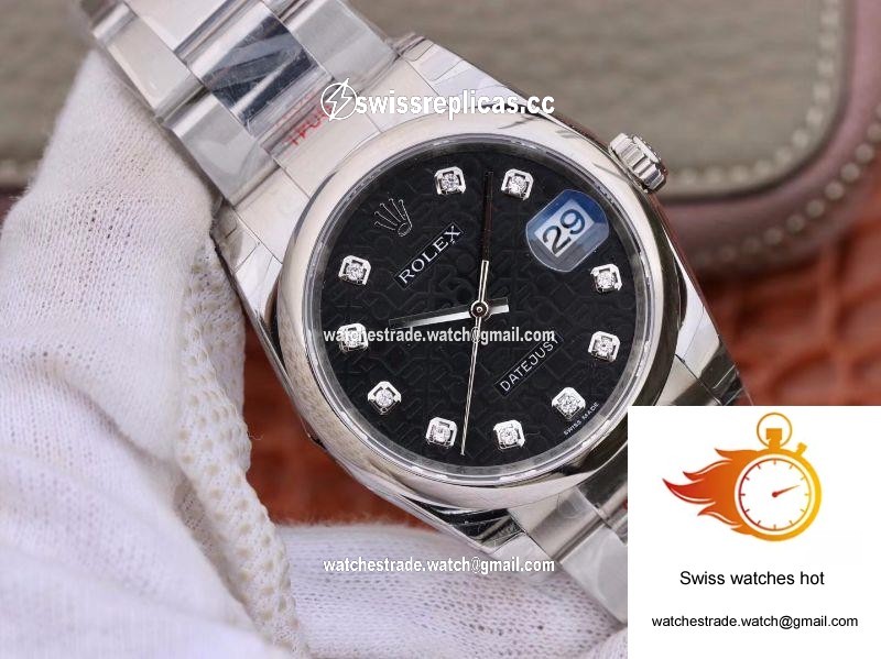 Rolex Datejust 116200 36mm DJ Factory Black Dial 2