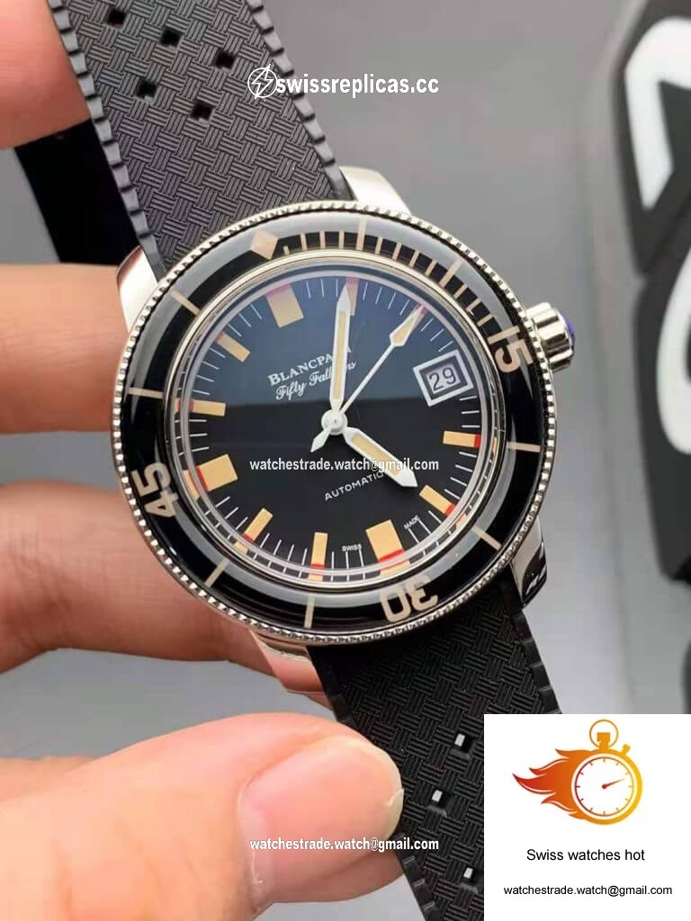 Blancpain Fifty Fathoms Barakuda 5008B 1130 B52A ZF Factory Black Dial 2