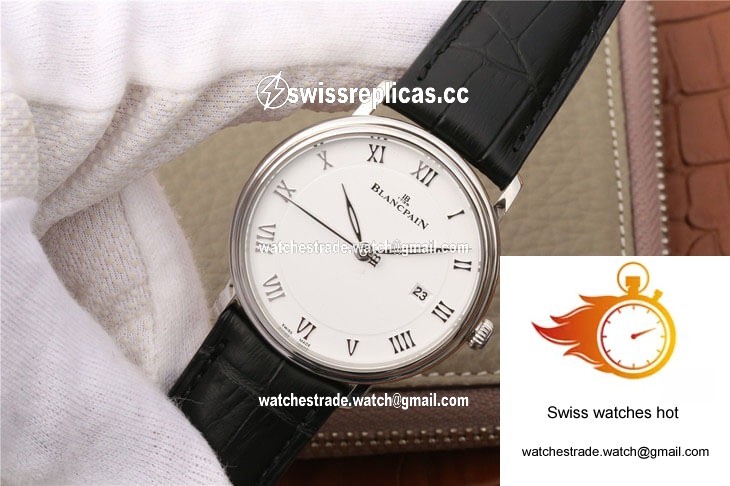 Blancpain Villeret 6651-1127-55B ZF Factory White Dial 3