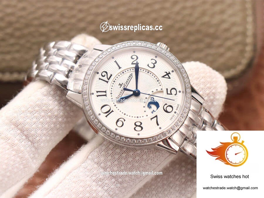 Jaeger LeCoultre Rendez Vous 3448130 ZF Factory Diamond White Dial 3