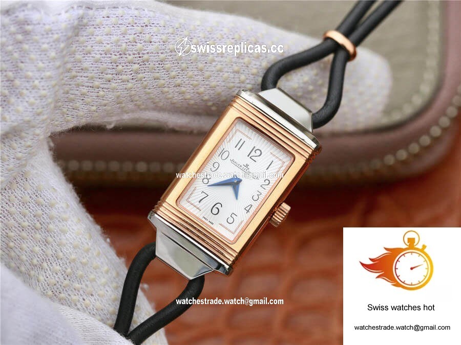 Jaeger-LeCoultre Reverso 3264520 MG Factory Rose Gold White Dial 3