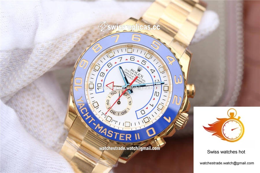 Rolex Yacht-Master II M116688-0002 JF Factory White Dial 3