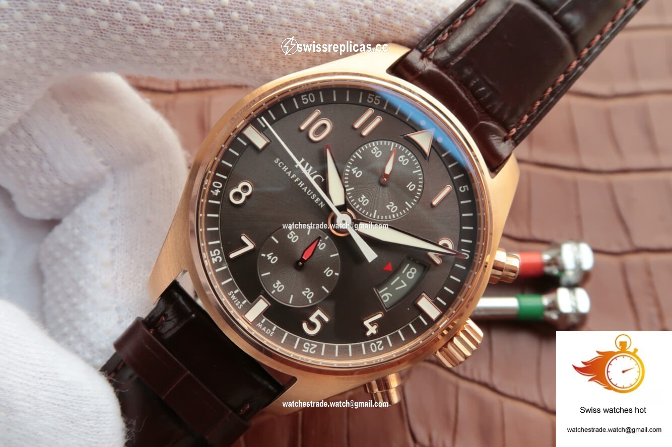 IWC Pilot IW387802 ZF Factory Dark Gray Dial 3
