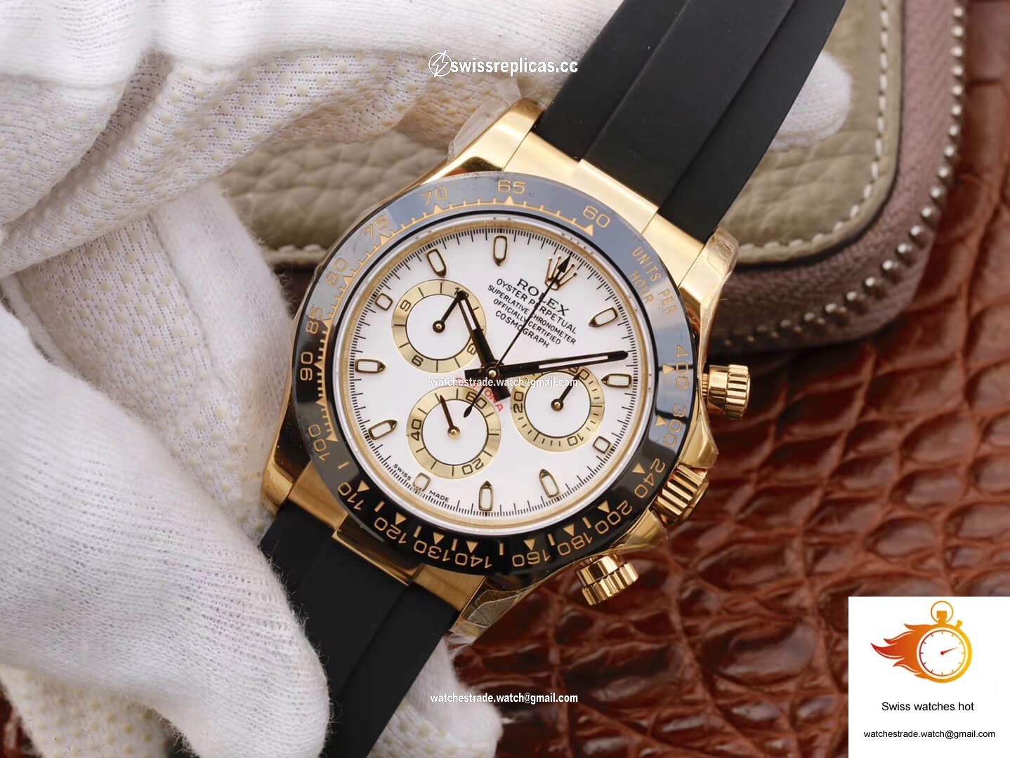 Rolex Daytona Cosmograph M116518ln-0041 JH Factory White Dial 3