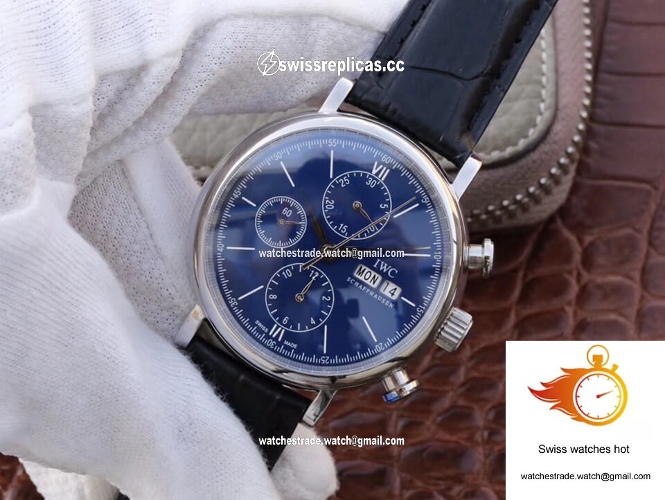 IWC Portofino 150th Anniversary Special Edition IW391023 ZF Factory Blue Dial 3